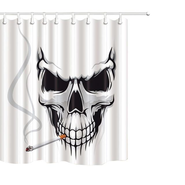 Scary Shower Curtain