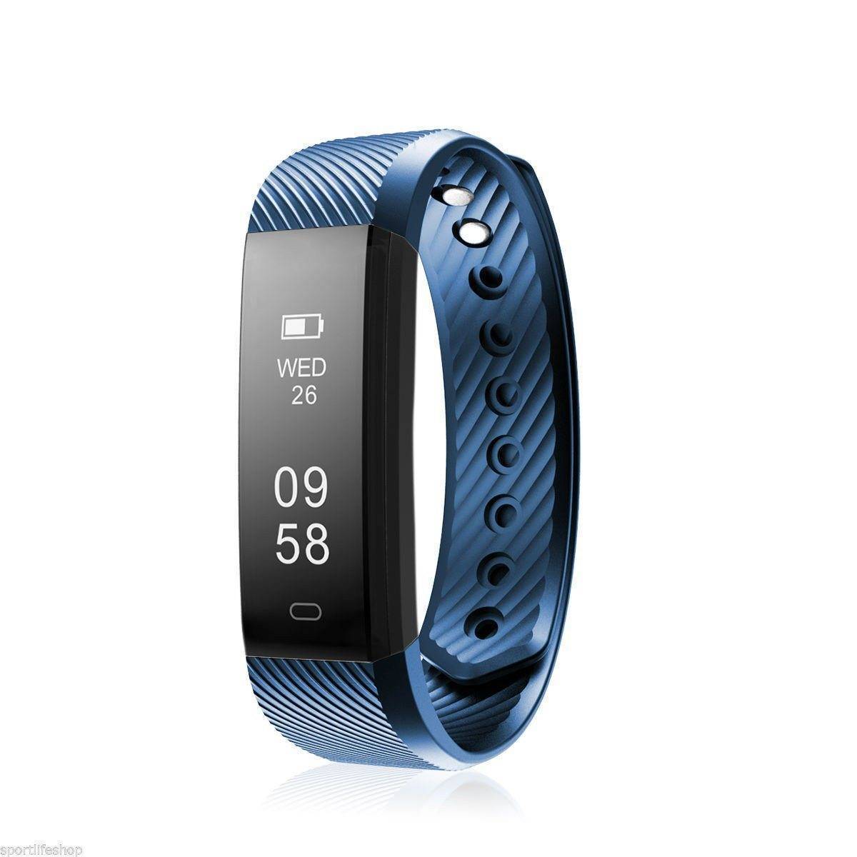 Bluetooth Smart Bracelet the Fitness Tracker Heart Rate Monitor
