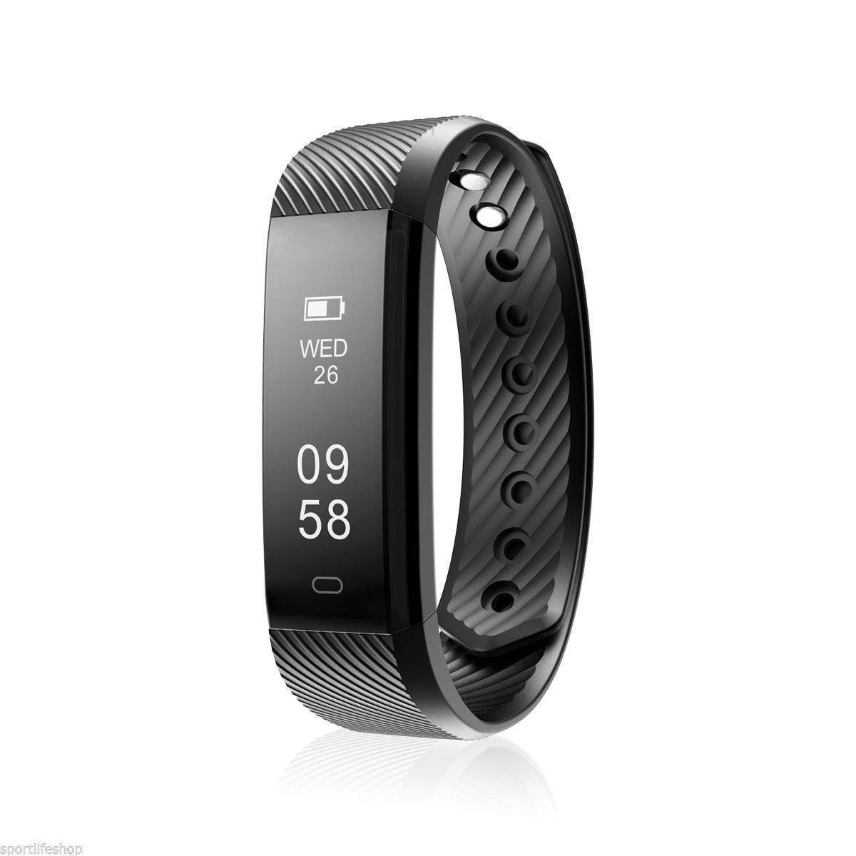 Bluetooth Smart Bracelet the Fitness Tracker Heart Rate Monitor