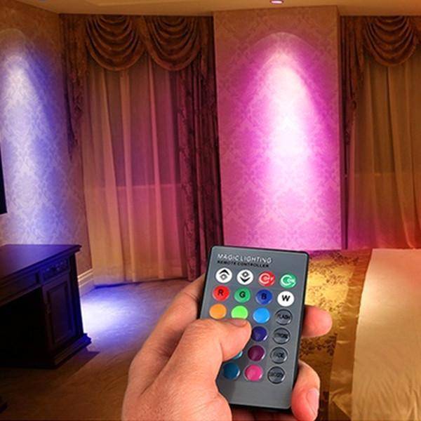 Color Changing LED Light Bulb with Remote