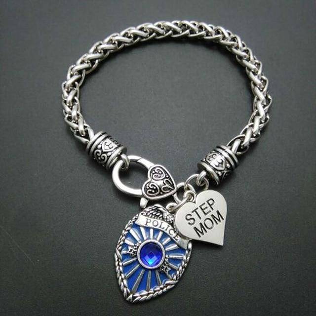 Police Badge Charm Bracelet - First Responder