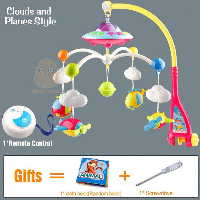Musical Mobile Crib Toy with Remote