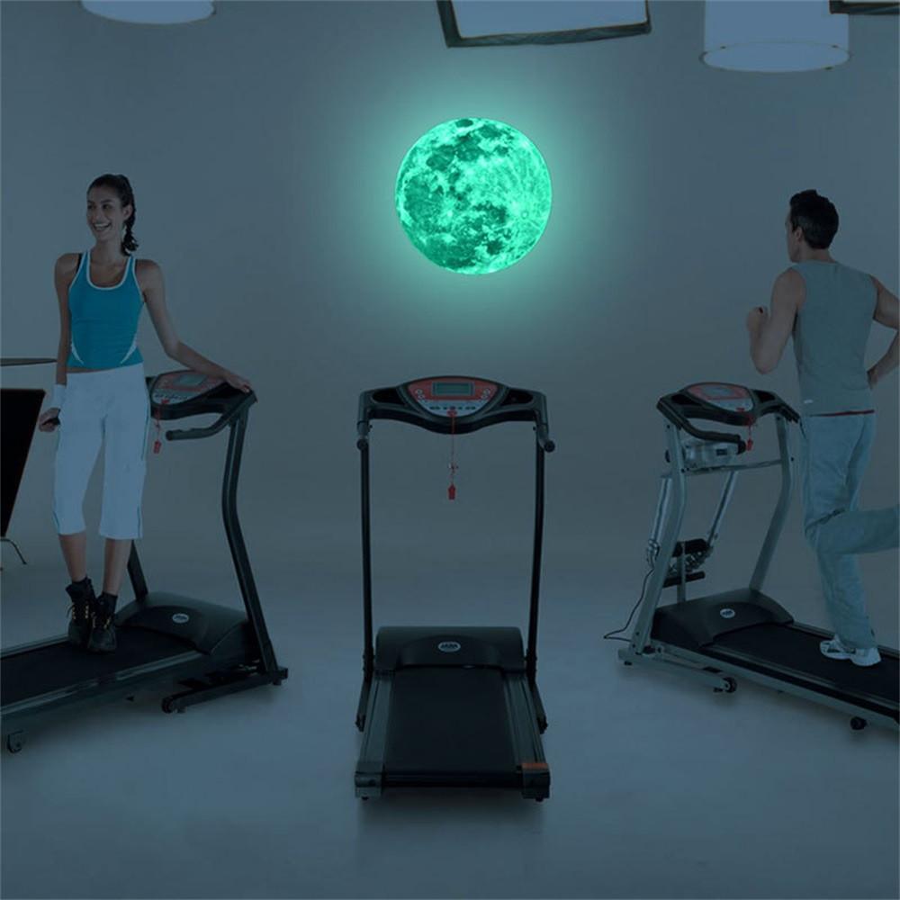 Luminous Moon Cartoon 3D Wall Sticker