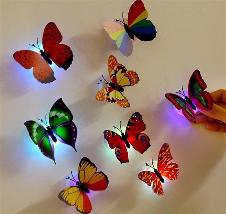 Butterfly Wall Lights (10 Pieces)