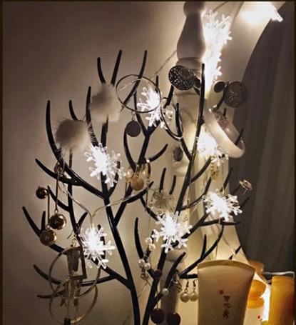 LED Snowflake Lights