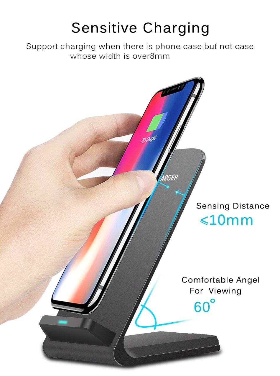 Wireless Fast Charger Stand