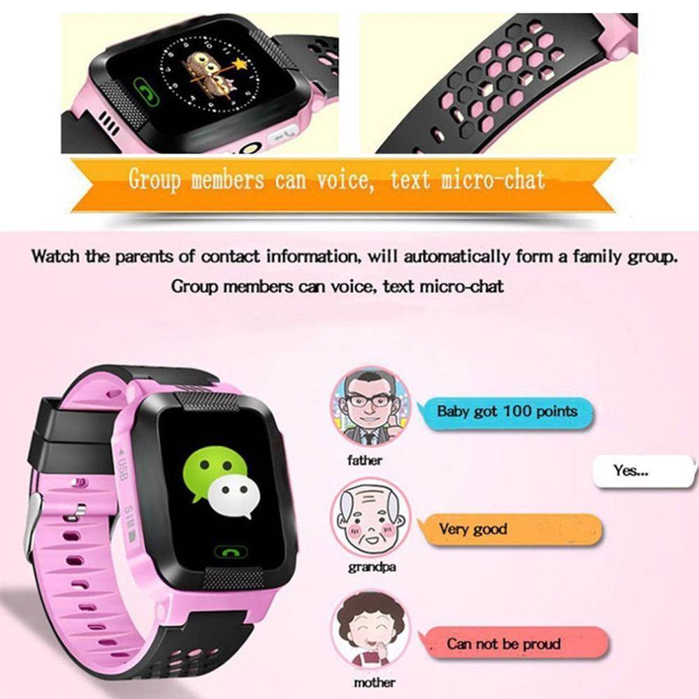 Kids GPS Tracker Smart Watch With Camera