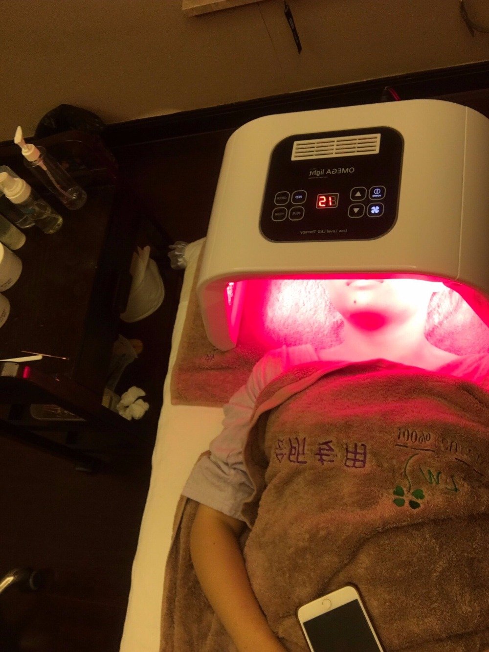 LED Light Therapy Skin Spa Rejuvenation Photon Device