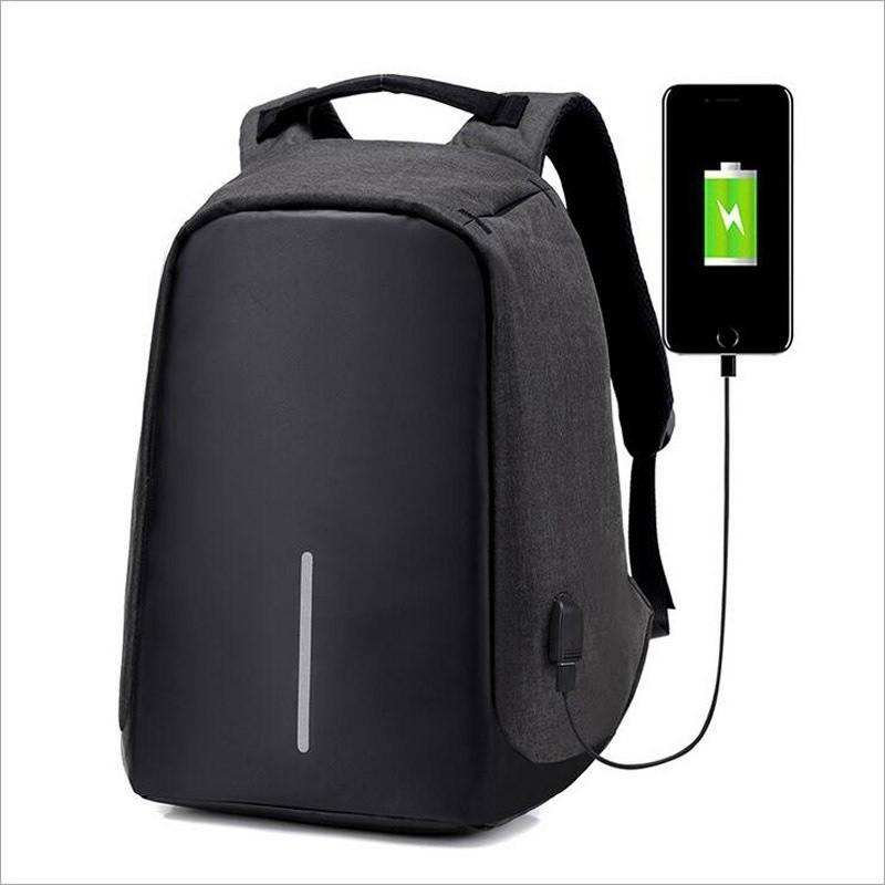 Slim Minimalist Travel Security Backpack with Laptop Sleeve
