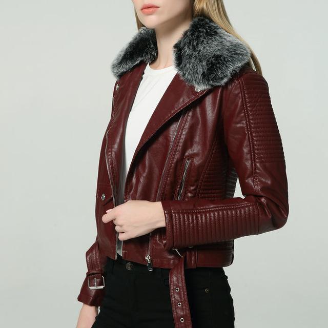 Winter Warm Faux Leather Jackets