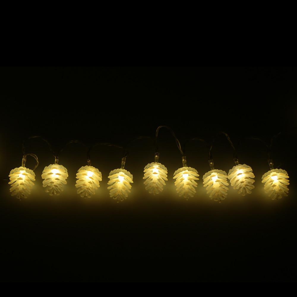 Home Decor LED Warm Pinecone Lamp