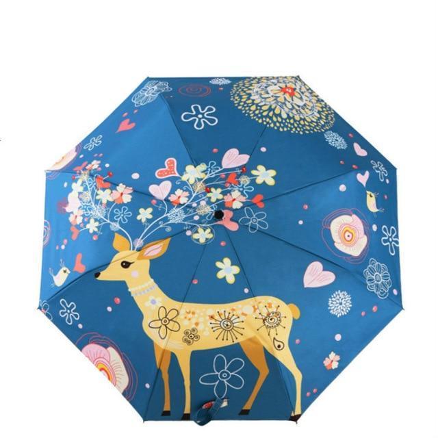 Oil Painting Parasol Gift For Kids