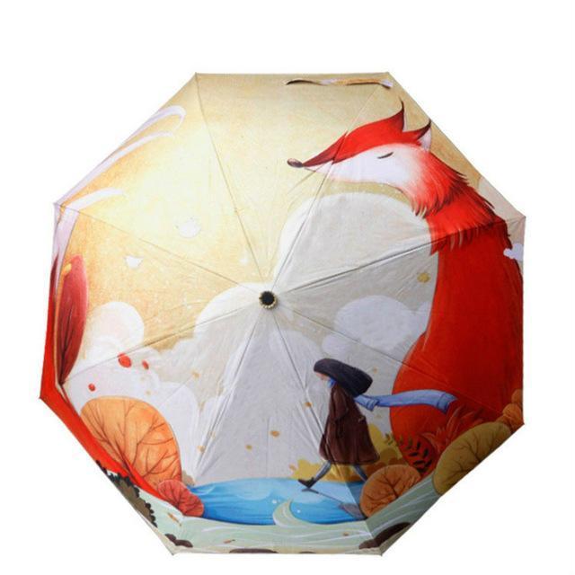 Oil Painting Parasol Gift For Kids