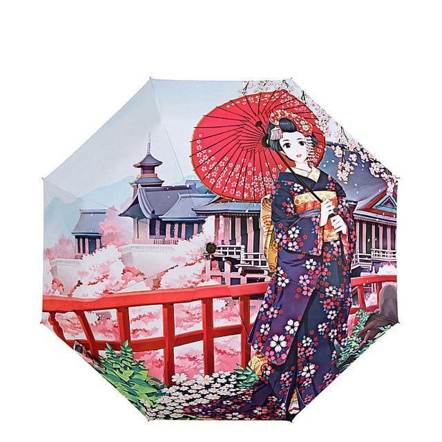 Oil Painting Parasol Gift For Kids