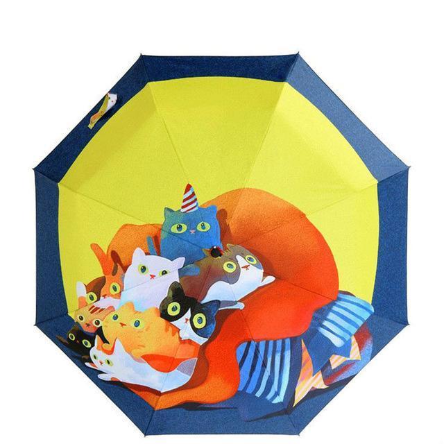 Oil Painting Parasol Gift For Kids