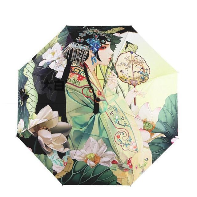 Oil Painting Parasol Gift For Kids