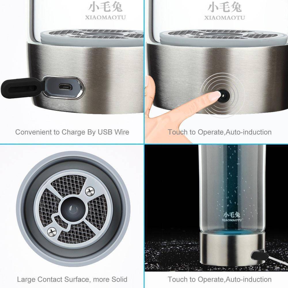 Smart Touch Portable Hydrogen Rich Ionizer Water Bottle