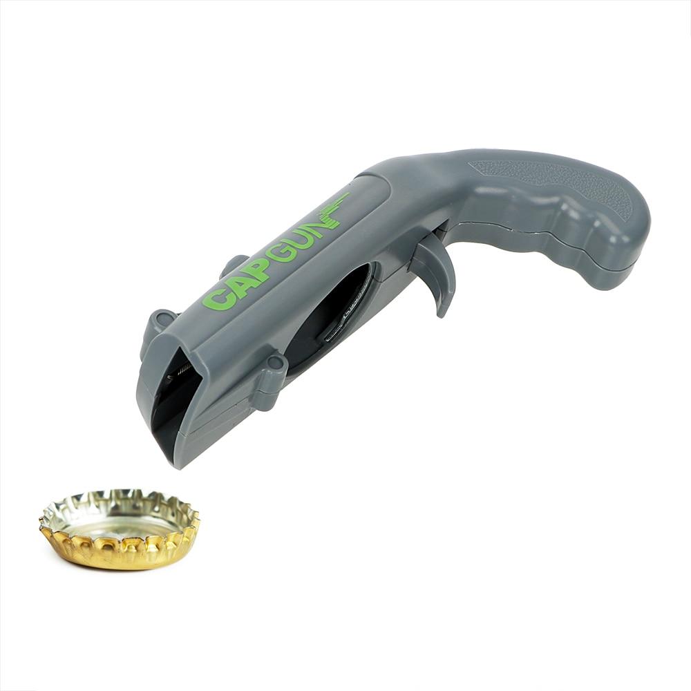 Bottle Cap Opener Spring Catapult Launcher Gun