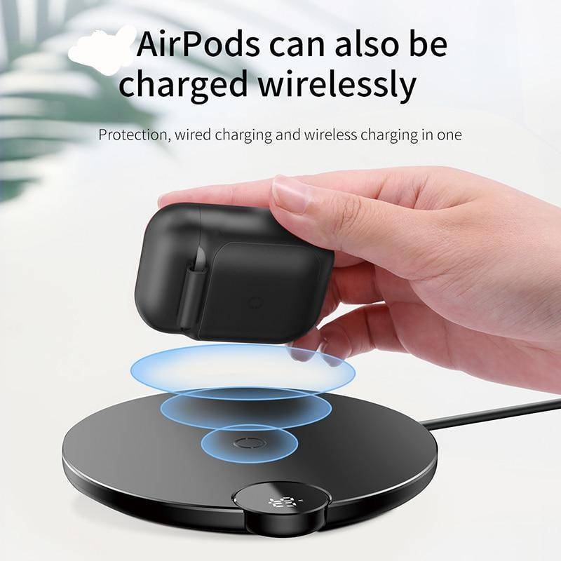 Qi Wireless Charging Protective Case For Airpods