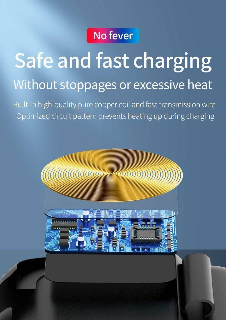 Qi Wireless Charging Protective Case For Airpods