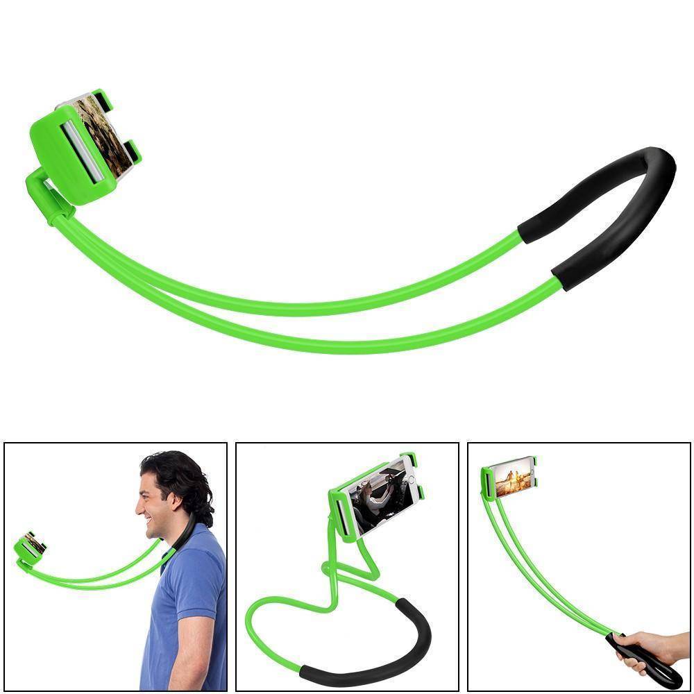 360 Degree Rotation Lazy Bendable Flexible Neck Phone Holder - iPhone  Android