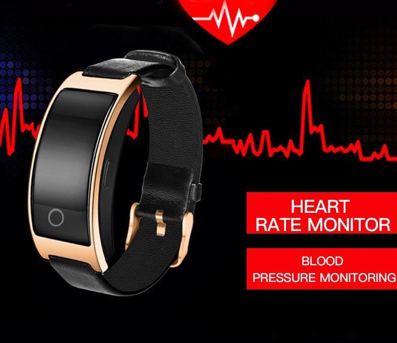 Blood Pressure Smart Watch and Heart Rate Monitor