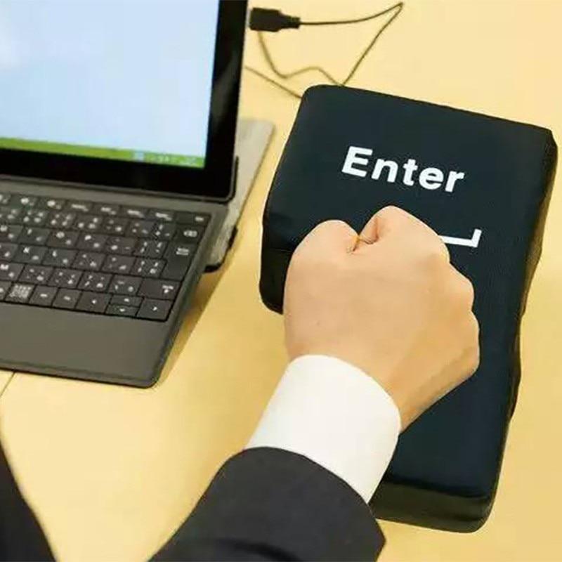 Giant Enter Button - Stress Relief Novelty Computer Key