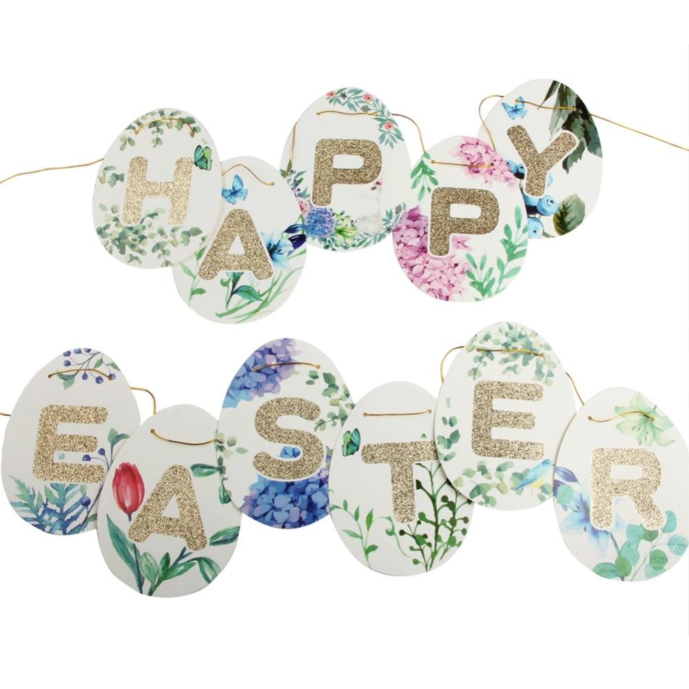 Easter Egg Banner Decoration