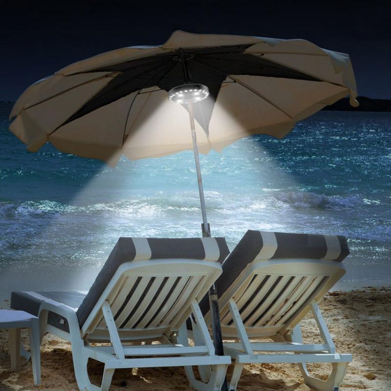 Cordless Patio Umbrella Pole Light