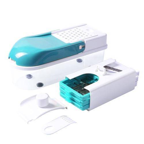 Multifunction Vegetable Slicer with 8 Dicing Blades