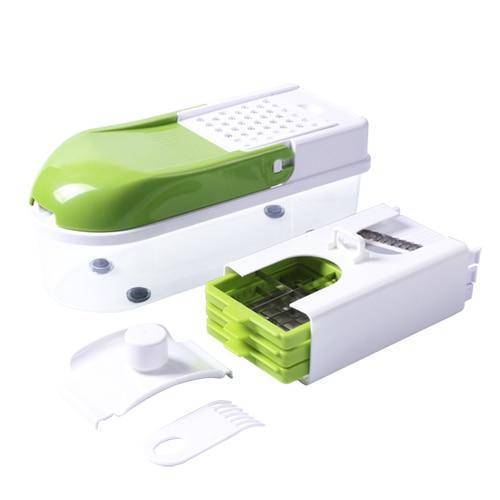 Multifunction Vegetable Slicer with 8 Dicing Blades