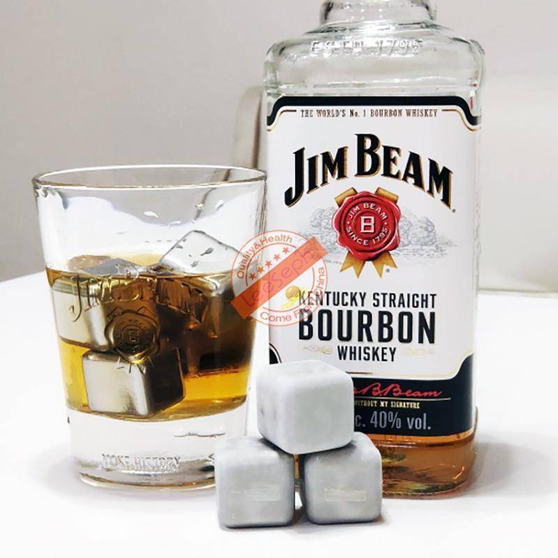 Stainless Steel Ice Cubes - Reusable Chilling Stones and Beer Coolers