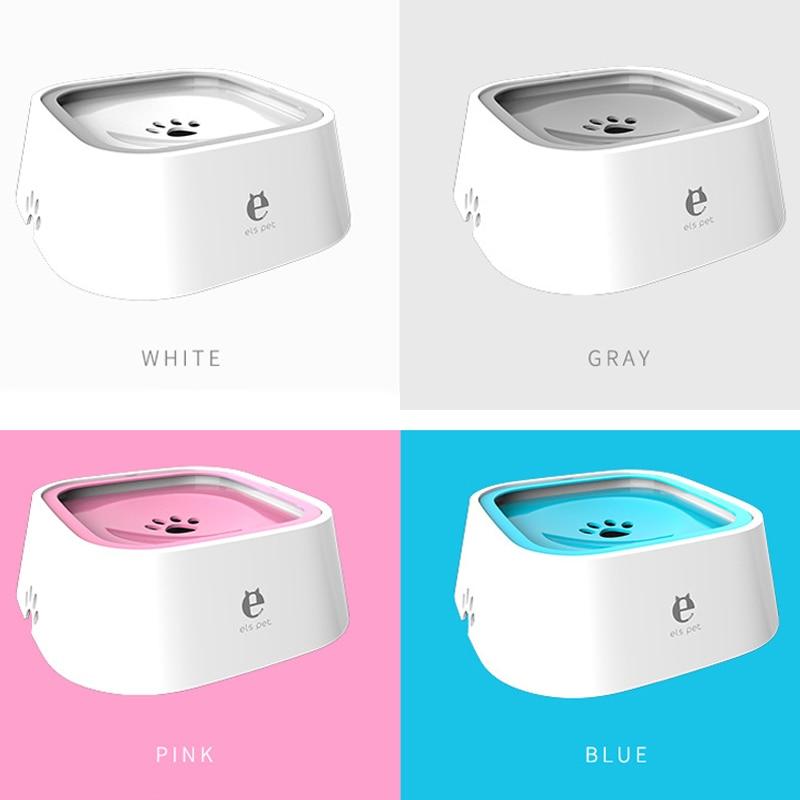 No Spill Drinking Water Feeder Plastic Portable Dog Bowl