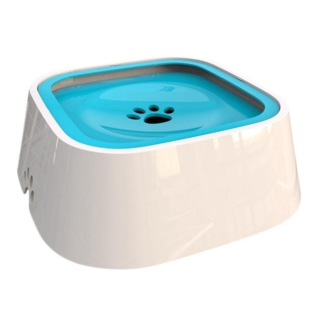 No Spill Drinking Water Feeder Plastic Portable Dog Bowl