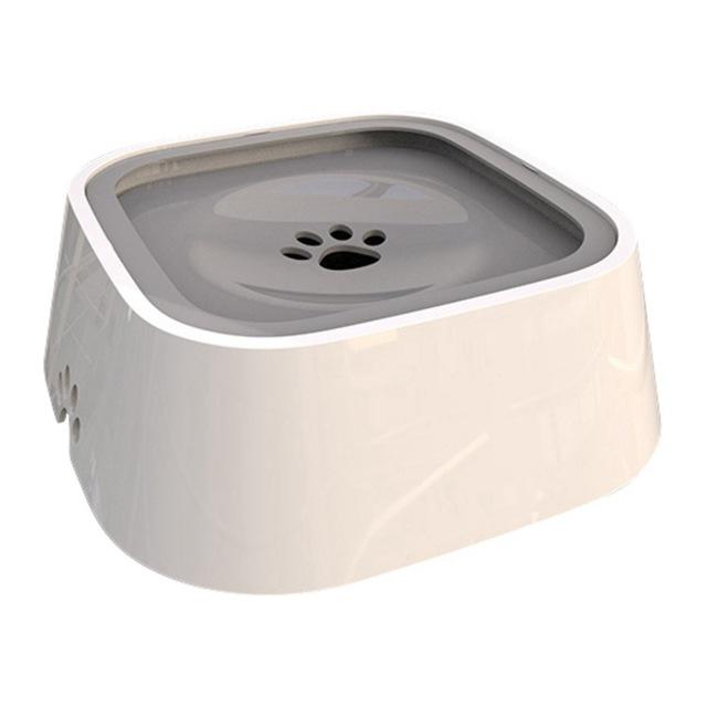 No Spill Drinking Water Feeder Plastic Portable Dog Bowl