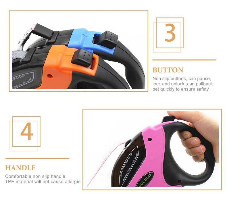 Retractable Dog Leash 16 ft