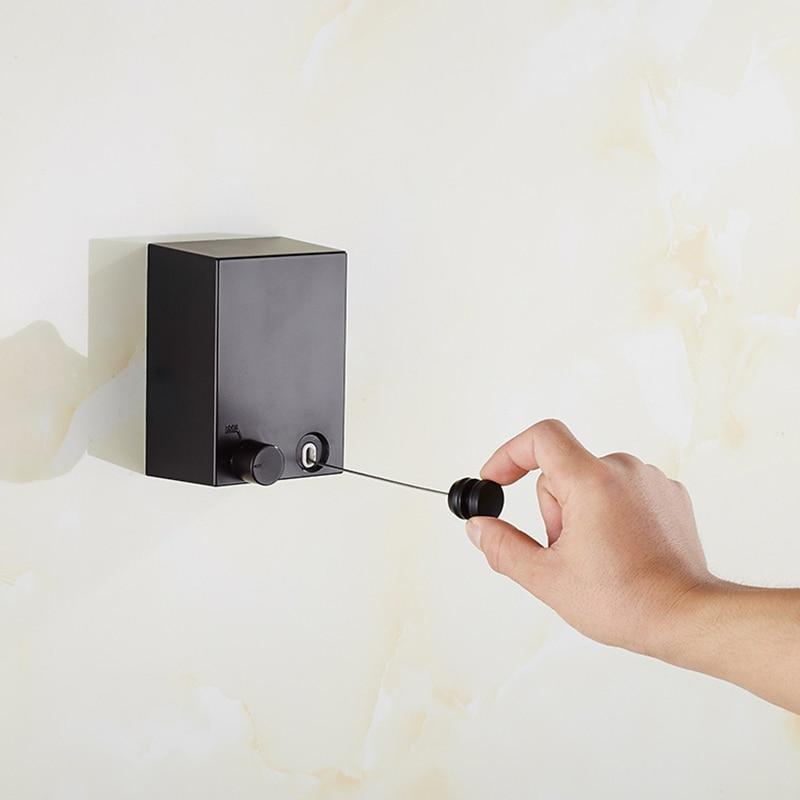 Telescopic Stainless String Invisible Clothesline
