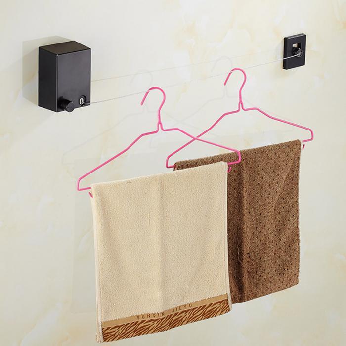 Telescopic Stainless String Invisible Clothesline