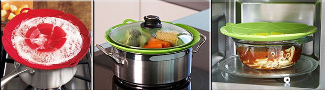 Pot Lid Spill Stopper