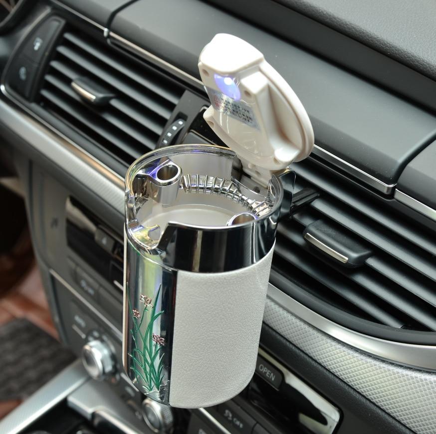 Portable LED Cigarette Ashtray
