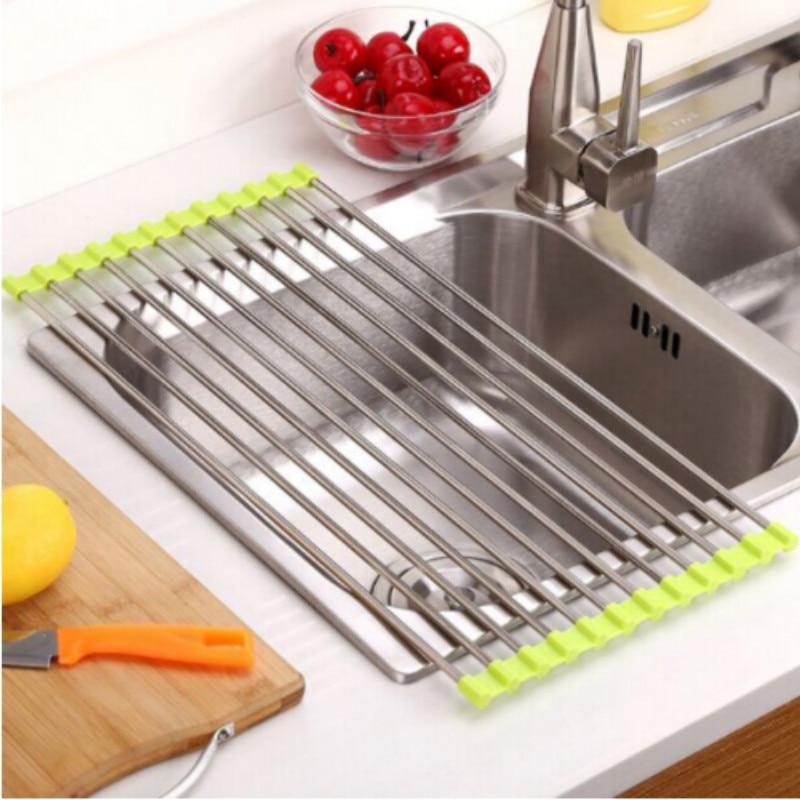 Multifunctional Foldable Dish Drying Rack