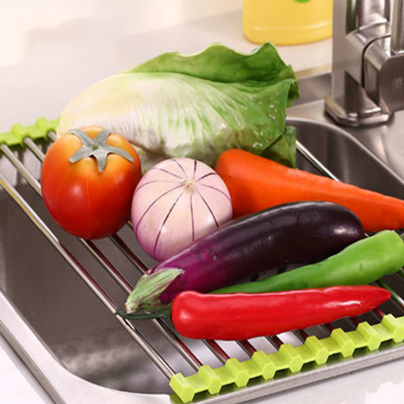 Multifunctional Foldable Dish Drying Rack