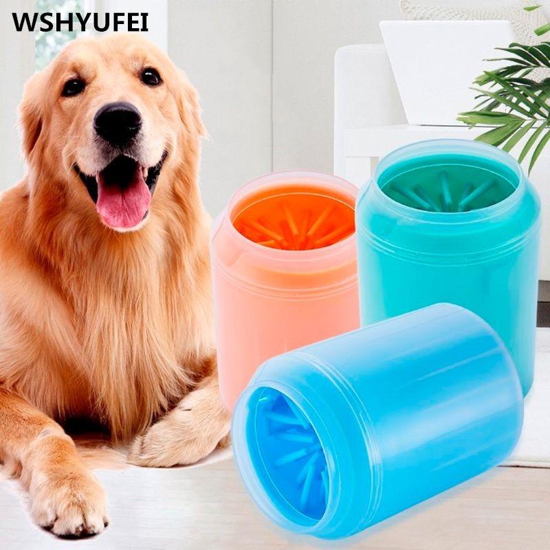 Soft Silicone Dog Paw Cleaner Cup
