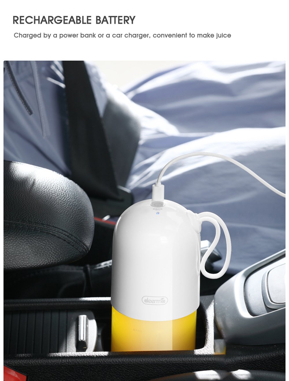 Portable Electric Juicer Blender