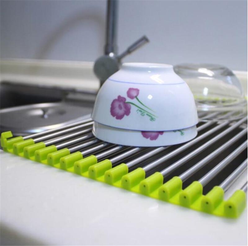 Multifunctional Foldable Dish Drying Rack