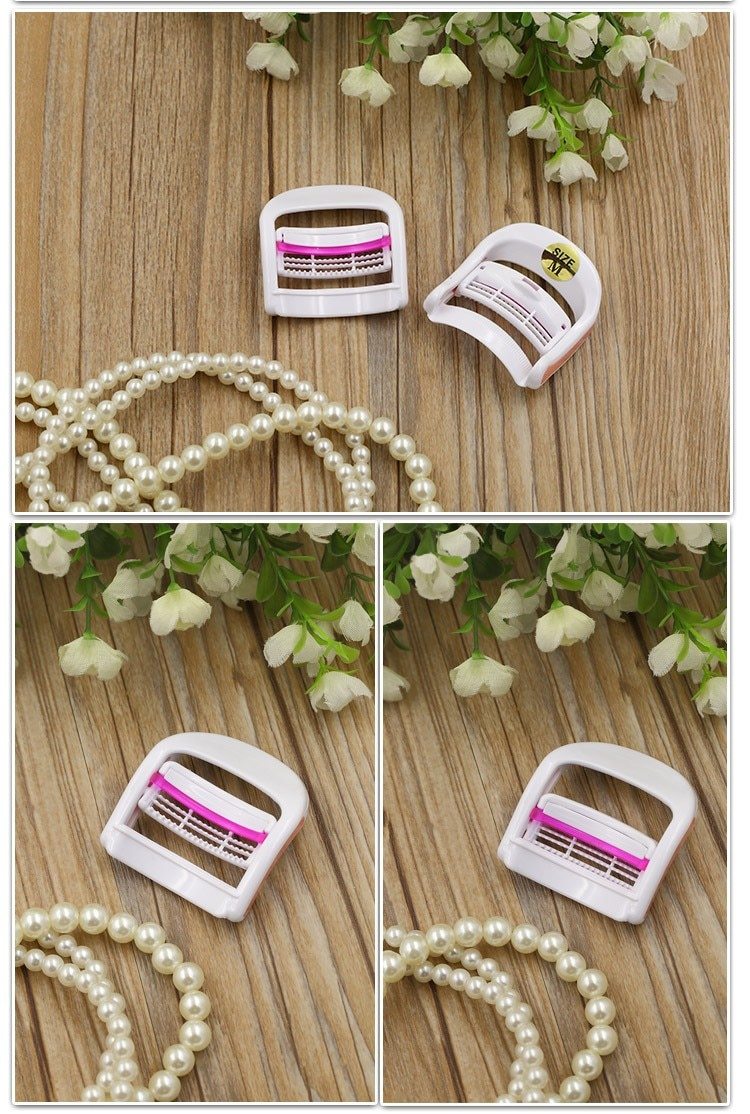 Pair Reusable Eyelash Perming Clips