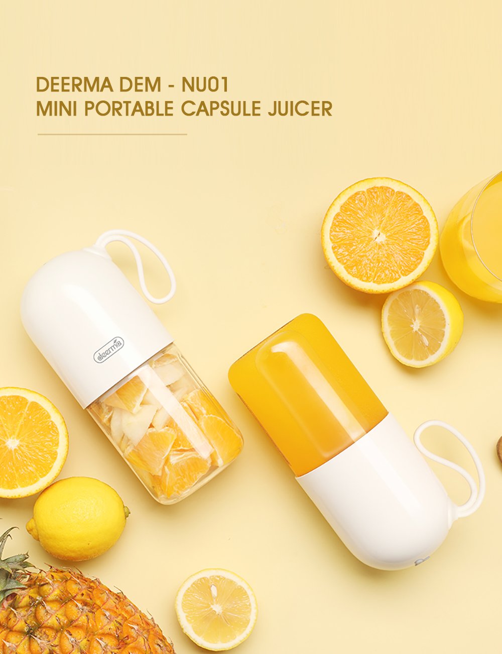 Portable Electric Juicer Blender