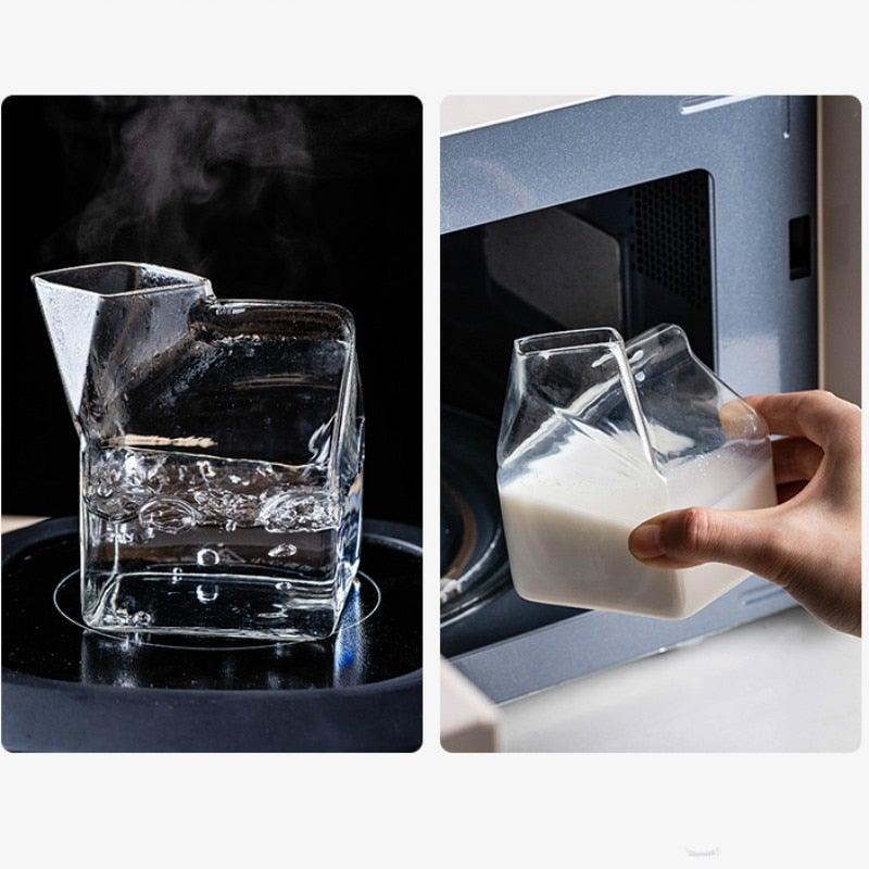 Quad Base Cup - Milk Carton Style Jug