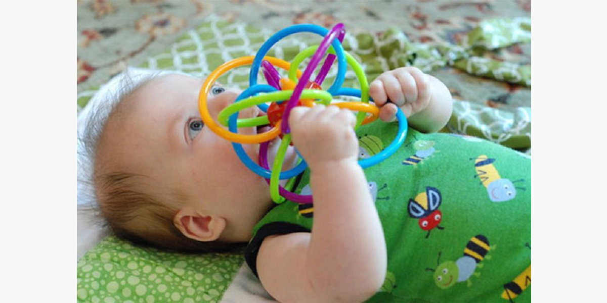 Smart Baby Rattle for Sensory Development