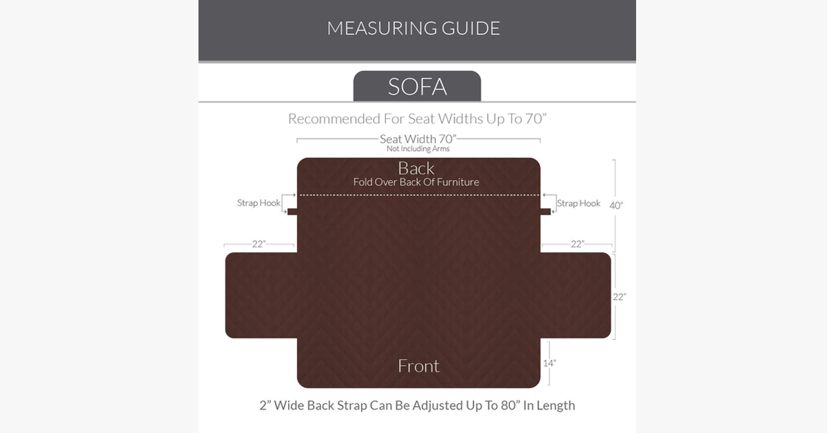 Waterproof Quilted Pets Sofa Covers